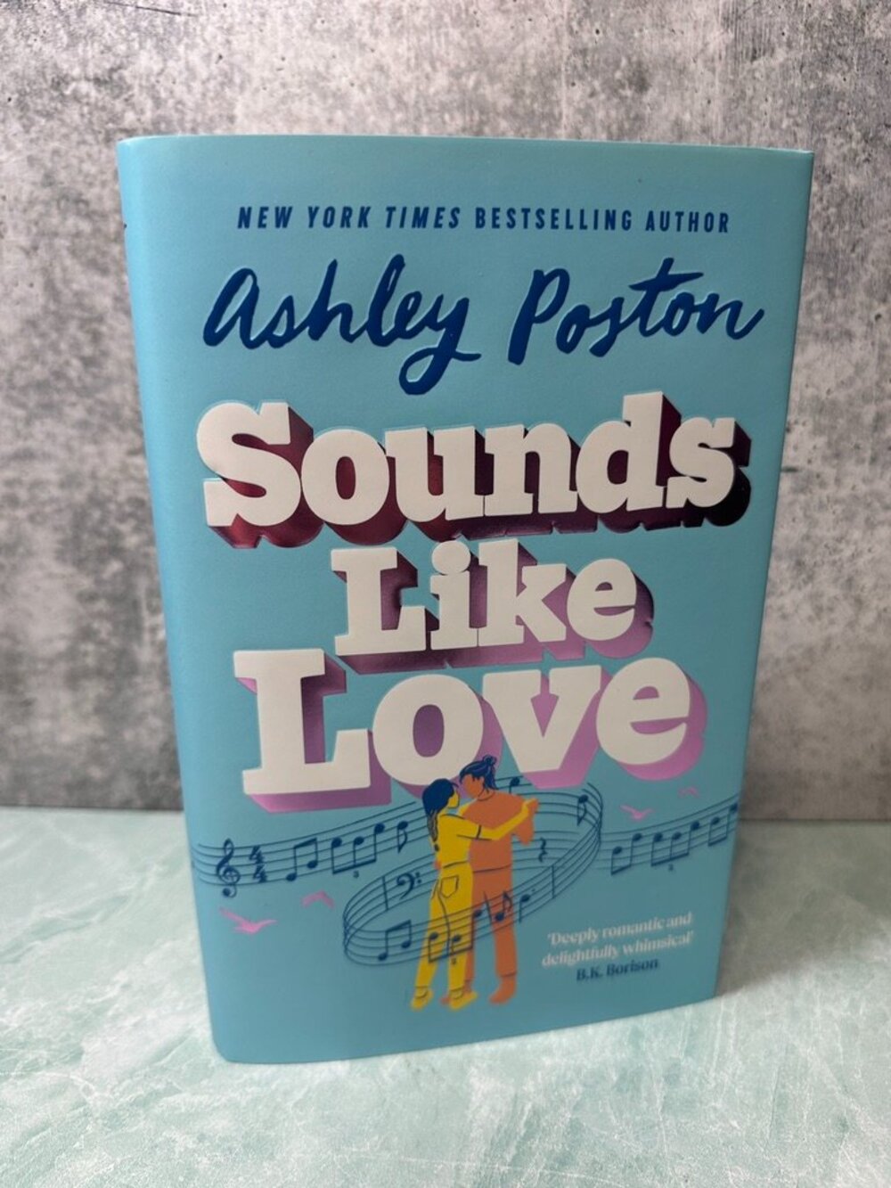 Signed Fairyloot Special Edition of Sounds Like Love by Ashley Poston